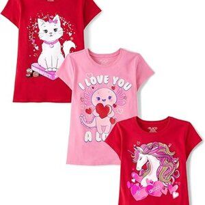 Children's Place, 3 Pack, NWT, Large, Short Sleeve Graphic T-shirts